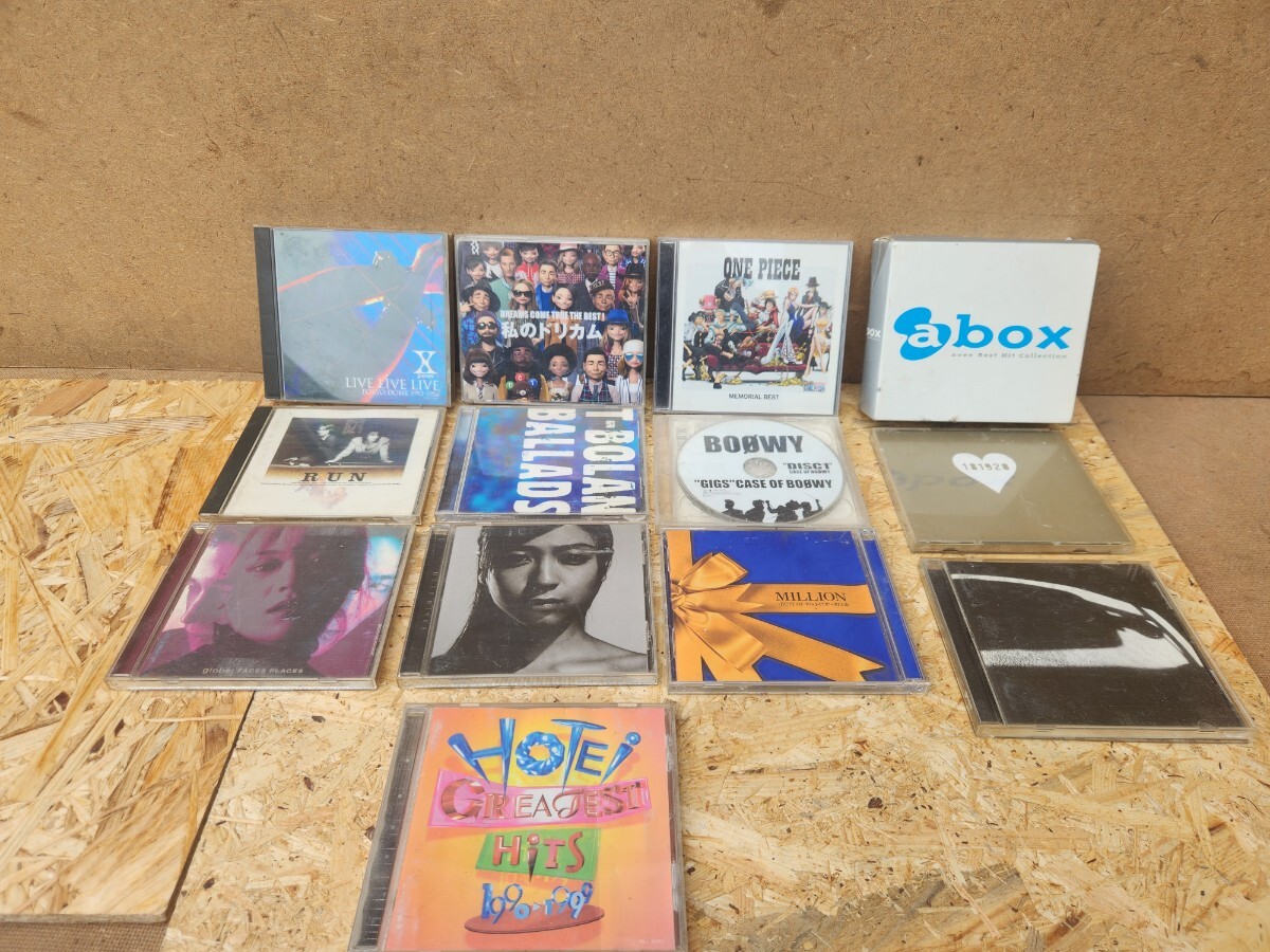 CD 13点セットワンピース BZ 宇多田ヒカル XJAPAN など M