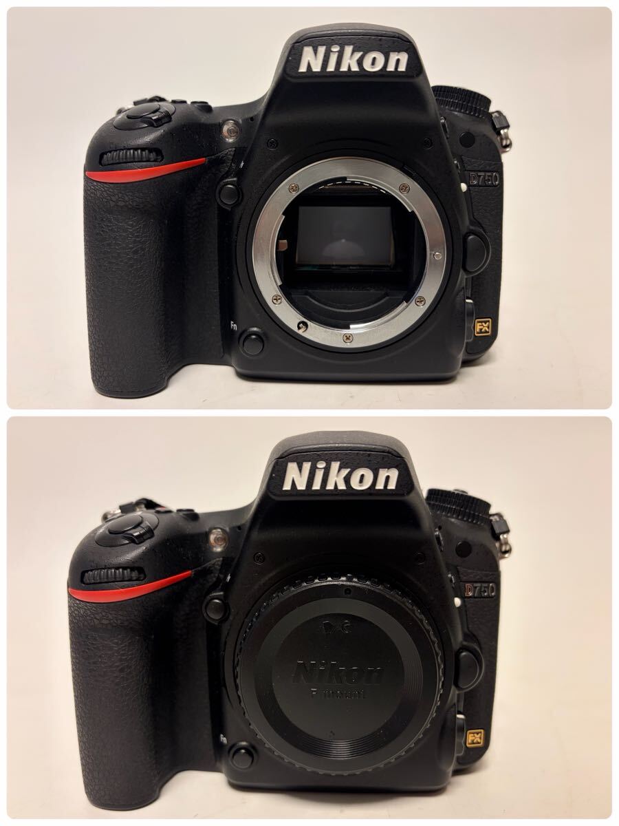 Nikon ニコン D750 デジタル一眼レフカメラ EXPEED4 チルト式液晶モニター ニコンFマウント 現状品