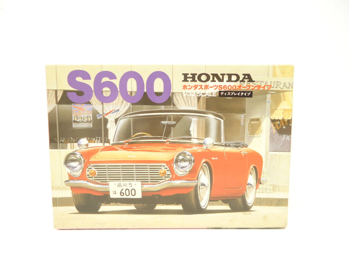 4136 玩具祭 未組立 LS ホンダスポーツ S600 オープンタイプ 30 2140 プラモデル 1/32 長期保管品