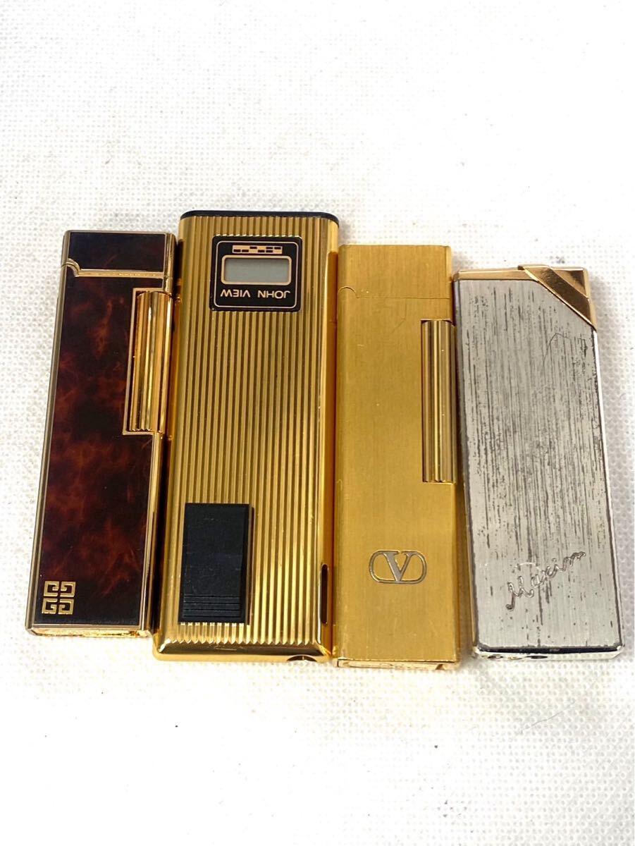 ジバンシー GIVENCHY valentino garavani バレンチノガラバーニ 他 ライター まとめセット 喫煙具 喫煙グッズ st032003