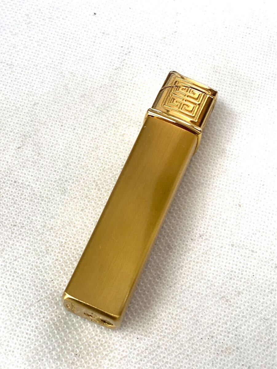 美品 ジバンシー ジバンシィ GIVENCHY ライター 喫煙グッズ 喫煙具 ゴールド st031303