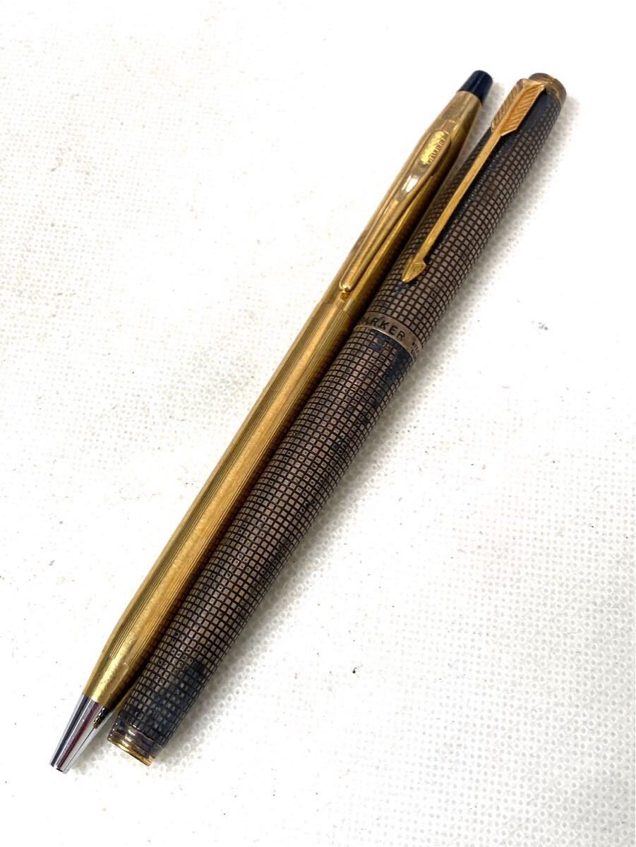 パーカー PARKER スターリングシルバー 万年筆 CROSS クロス ボールペン 文房具 筆記用具 ki032603