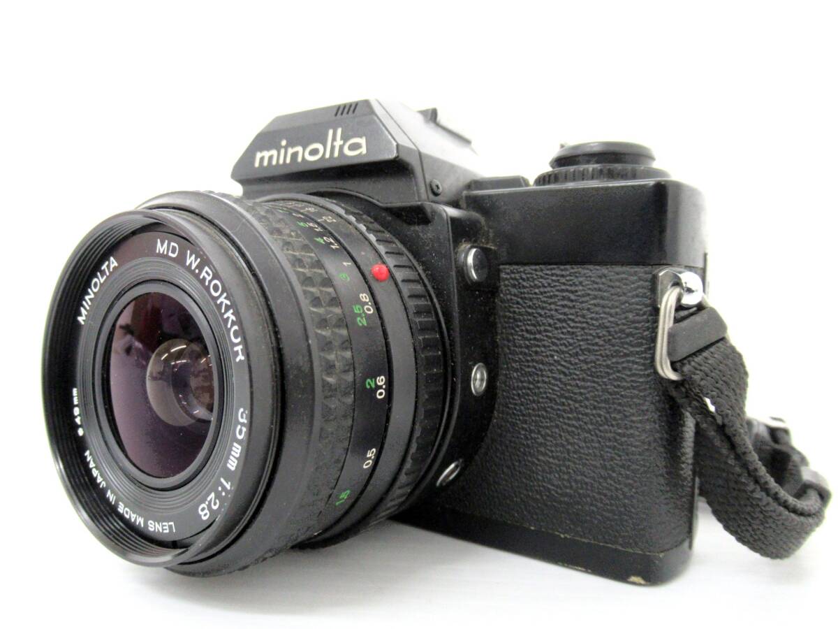 【MINOLTA/ミノルタ】寅①356//X-7 MW.ROKKOR 35mm 1:2.8