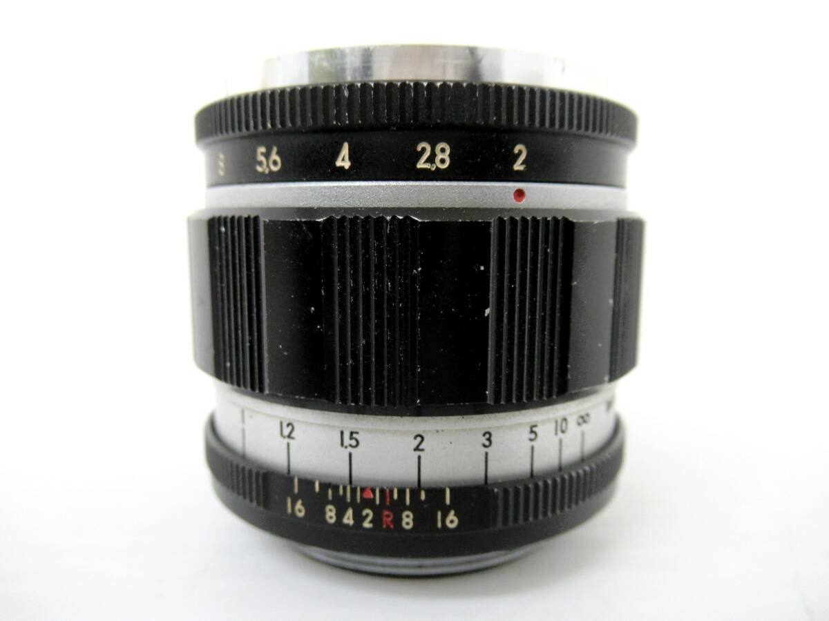 【TOKYO KOGAKU/東京光学】寅②386//Topcor-S 1:2 f=5cm