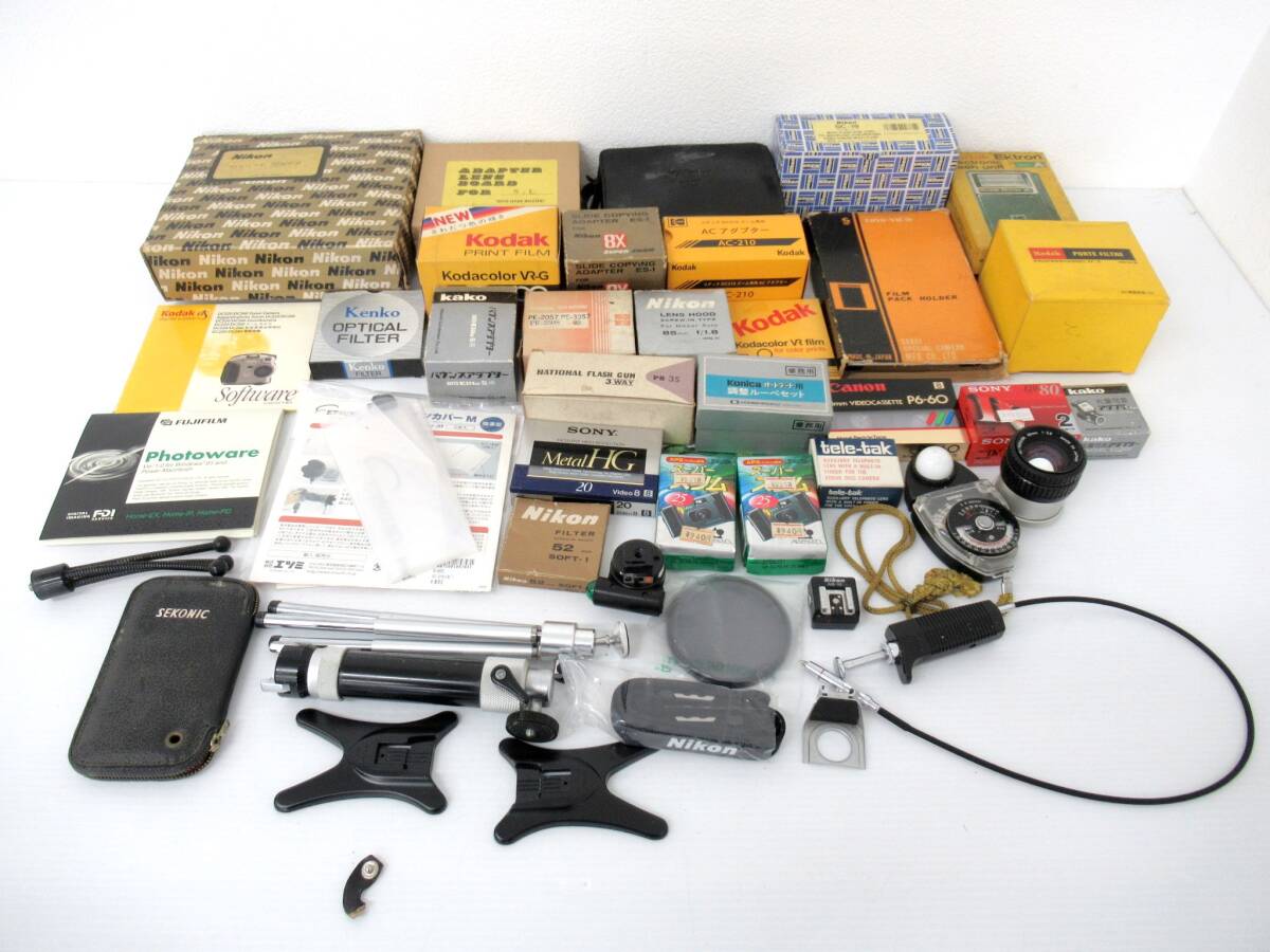 【CANON/KODAK/Nikon】卯⑥39//カメラアクセサリー多数まとめ