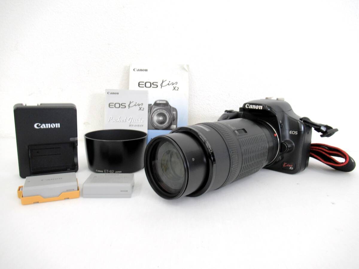 【Canon/キヤノン】卯⑤10//CANON EOS Kiss X2 CANON ZOOM LENS EF 100-300mm 1:5.6