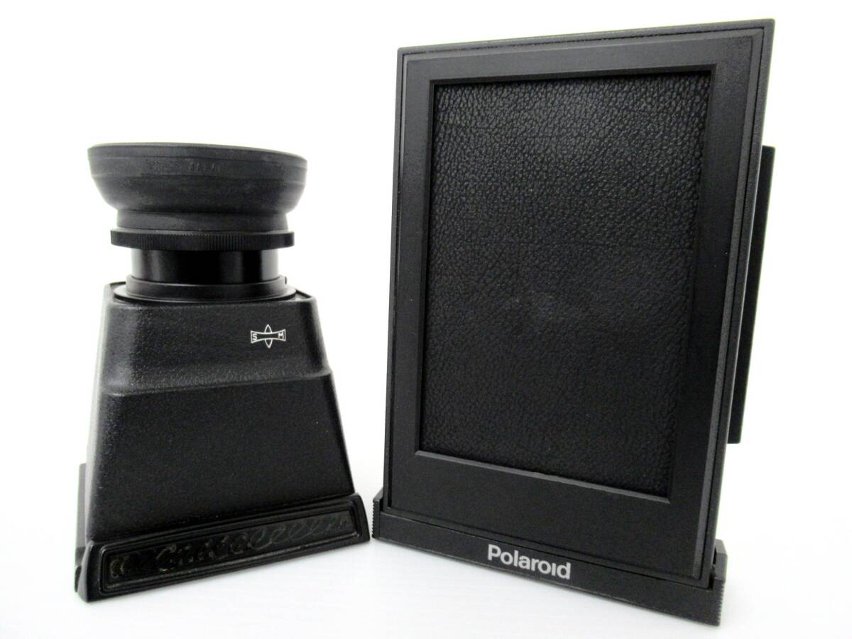 【MAMIYA/マミヤ】卯⑤23//RB67用/プリズムファインダー/ポラロイドホルダー