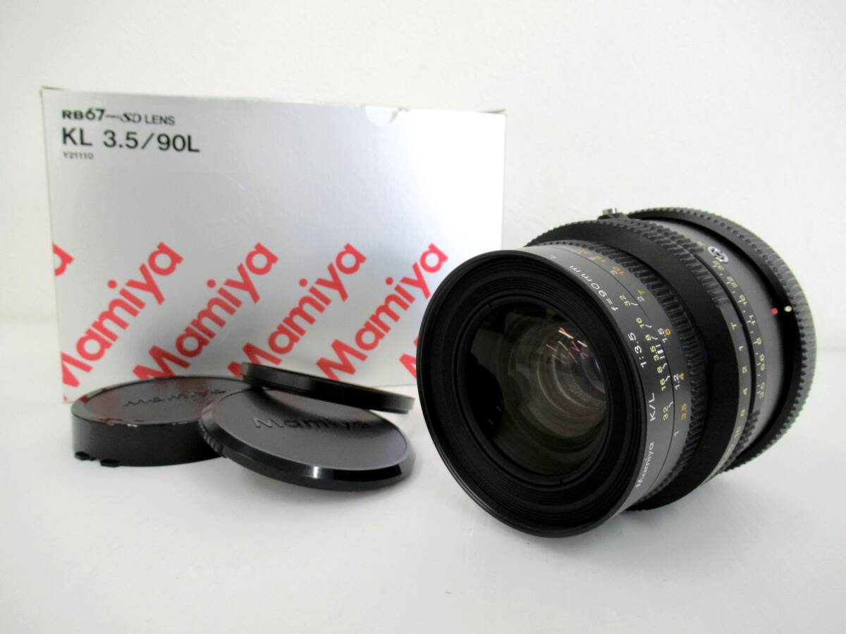 【MAMIYA/マミヤ】卯⑤13//箱付 Mamiya K/L 1:3.5 f=90mm L