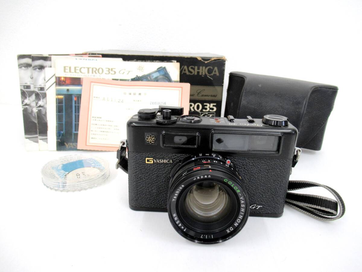 【YASHICA/ヤシカ】卯⑤26//箱付 Electro35 GT/ブラック