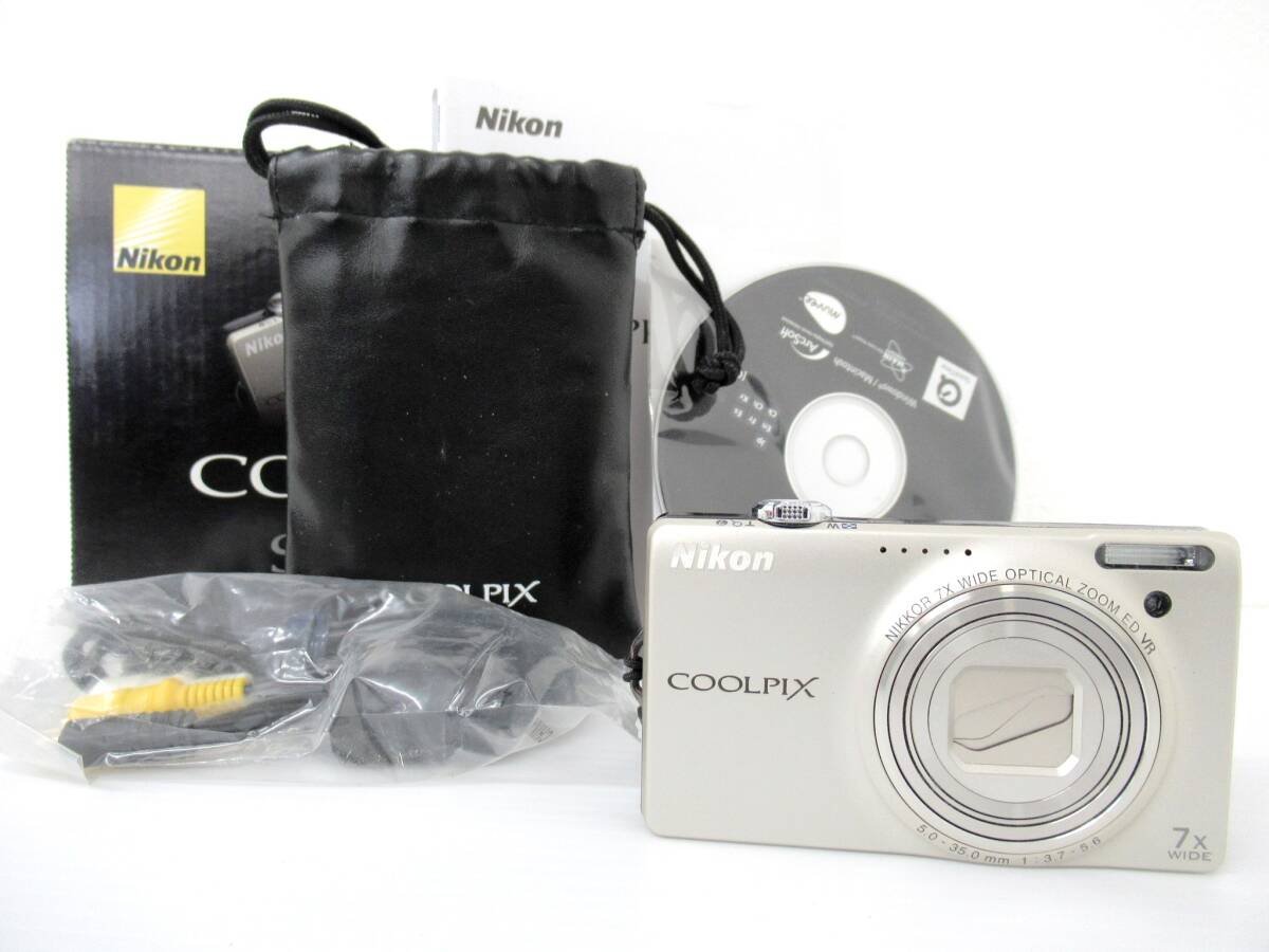 【Nikon/ニコン】卯⑥70//箱付 COOLPIX S6000