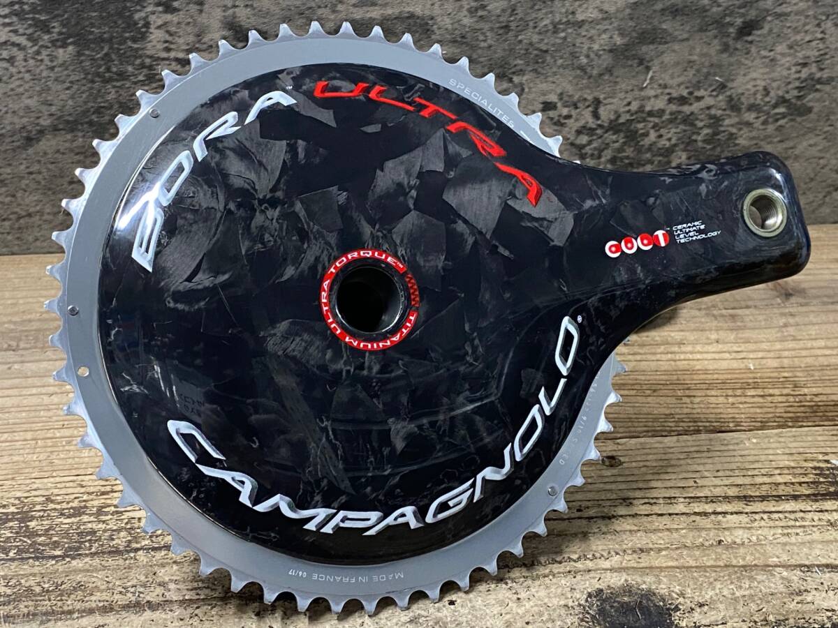 JY088 カンパニョーロ Campagnolo ボーラウルトラ BORA ULTRA TT クランクセット 170mm TA製リング付 56/44T 10S