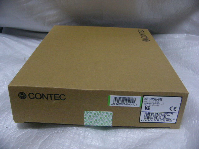 ★新品★ CONTEC DIO-1616HN-USB USB I/O入出力装置 16ch/16ch (絶縁型 5～50VDC) 複数