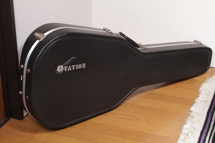 OVATION オベーション ギターケース ハードケース ブラック 弦楽器 器材♪