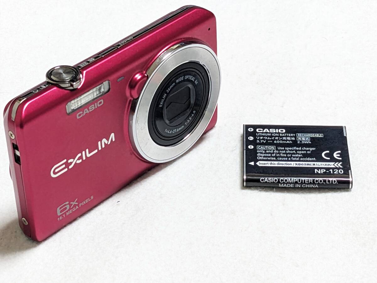 CASIO EXILIM EX-ZS28 カシオ デジカメ コンデジ 簡易撮影チェック済み 現状品