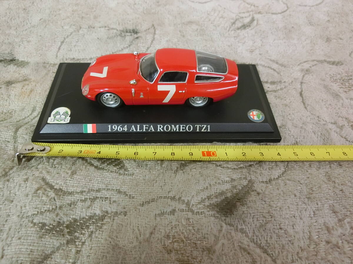 ★①1964年　ALFA ROMEO　アルファロメオ　TZ1　ミニカー