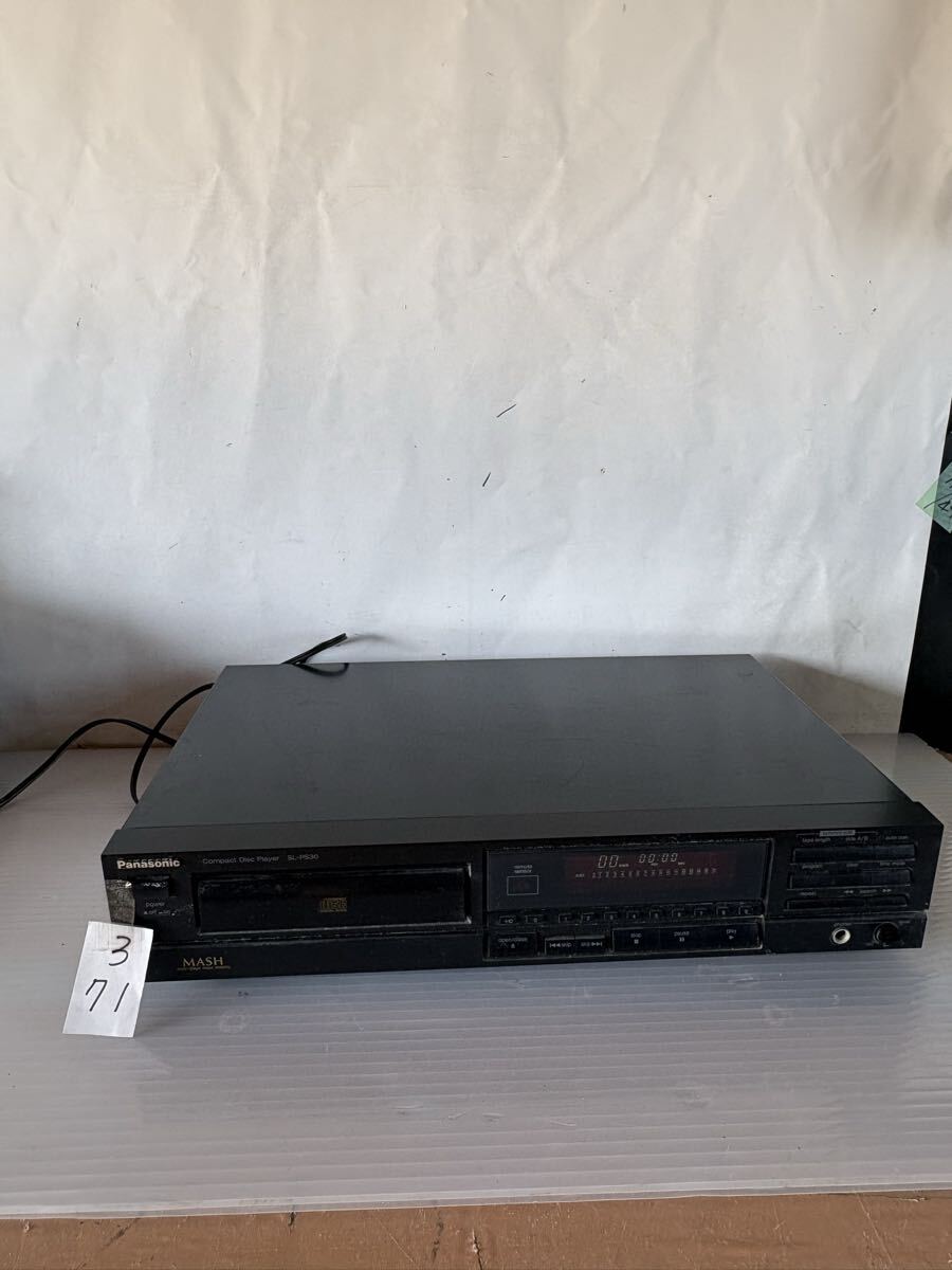  3/71 Panasonic /SL-PS30 / CDプレーヤー 