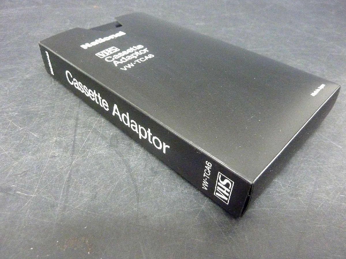 [ZEROnet] ビデオ用品　ナショナル　VHS-C　VHS　カセットアダプター　VW-TCA6　現状品　ΣK804-33
