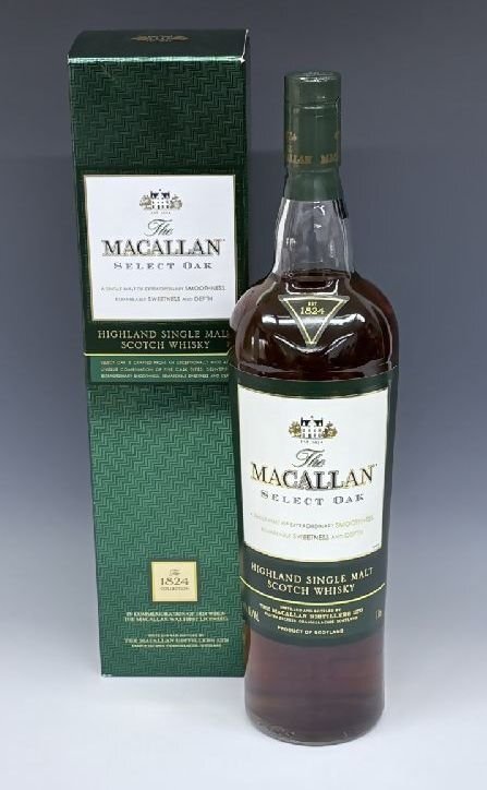 [ZEROnet] 未開封保管品 THE MACALLAN マッカラン セレクトオーク スコッチウィスキー 1000ml 40% 箱付 古酒 ●A84-25