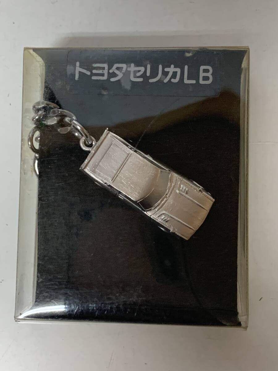 Et32◆トヨタセリカLB◆キーホルダー メタル TOYOTA リフトバック 箱付 ミニカー コレクター レトロ 旧車 未使用