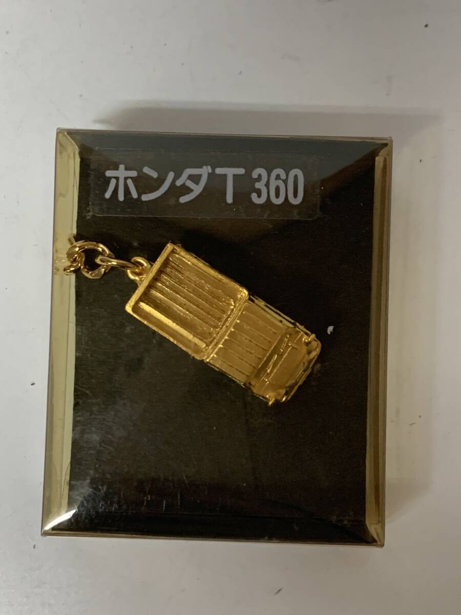 Et40◆ホンダT360◆キーホルダー メタル HONDA/ホンダ 箱付 ミニカー コレクター レトロ 旧車 未使用