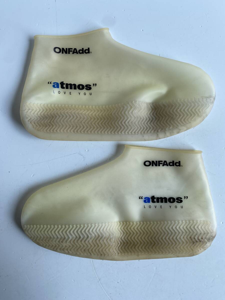 ⑪t292◆ONFAdd atmos◆シューズカバー 防水 レインカバー 靴カバー 雨対策 シリコンカバー スニーカー用 男女兼用