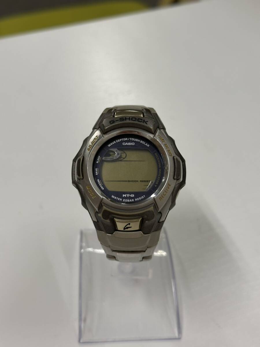 【ジャンク品】CASIO G-SHOCK MT-G MTG-9001 電波ソーラー 腕時計 動作未確認 メンズ ジーショック 中古品 現状品 G18-7
