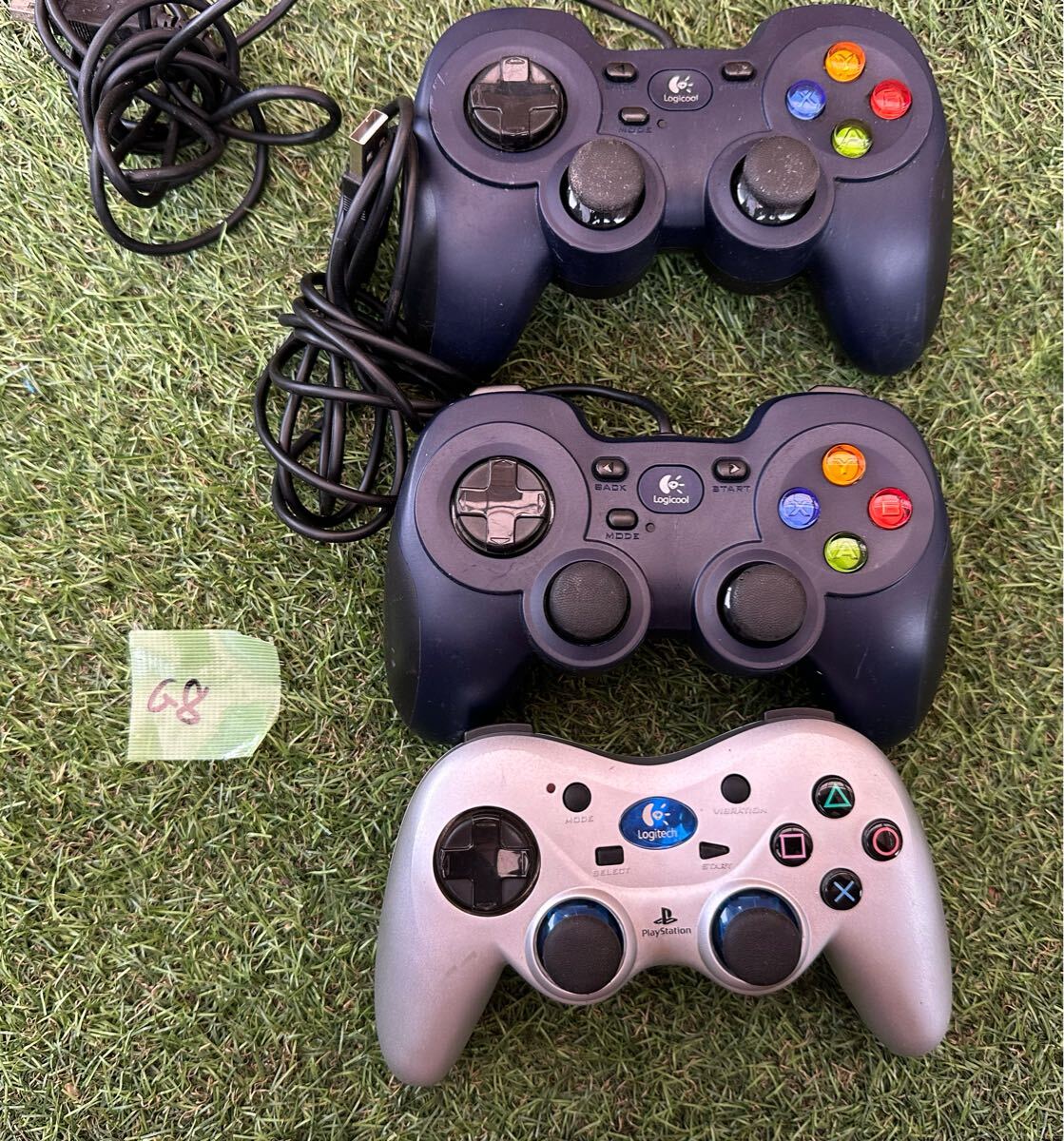 G8 Logicool ゲーム機　コントローラー　3台まとめ　現状品