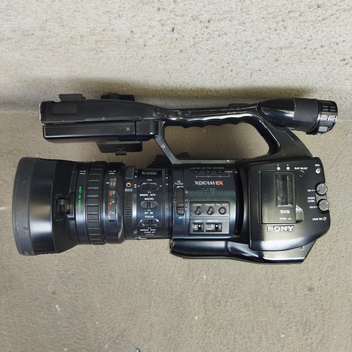 SONY XDCAM EX HD ビデオカメラ PMW-EX1R FUJINON HD LENS ソニー デジタルビデオカメラ