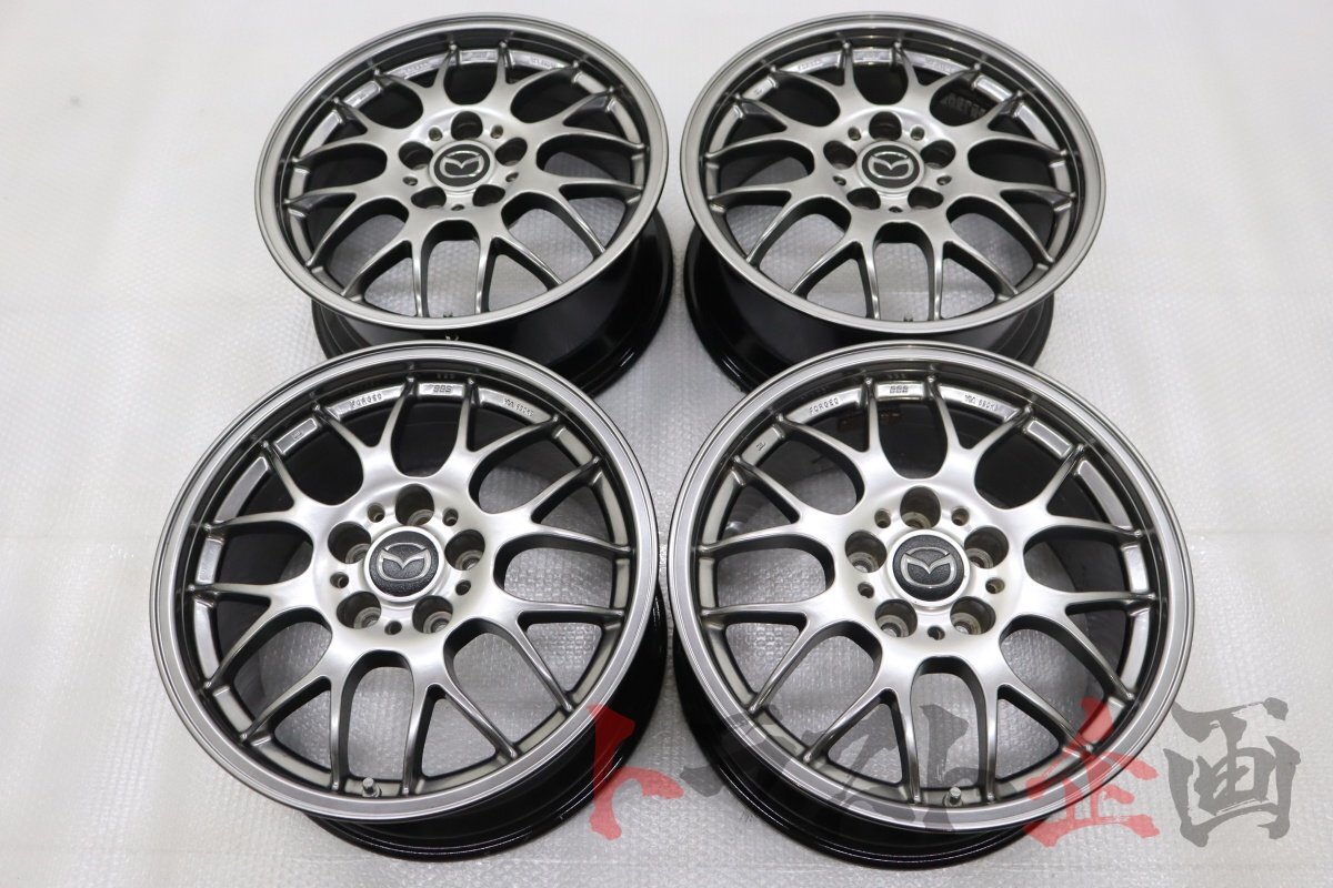 FD3S RX-7 スピリットR タイプA 純正 BBS 鍛造 17x8.0 50 PCD114.3 / 17x8.5 50 PCD114.3 トラスト企画 U 81286001