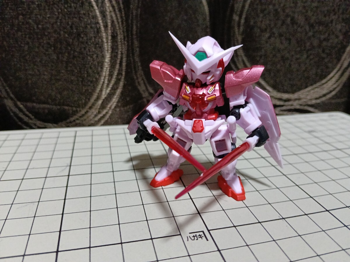 ※説明必読【ジャンク】 モビルスーツアンサンブル　ガンダムエクシア（トランザムカラー）