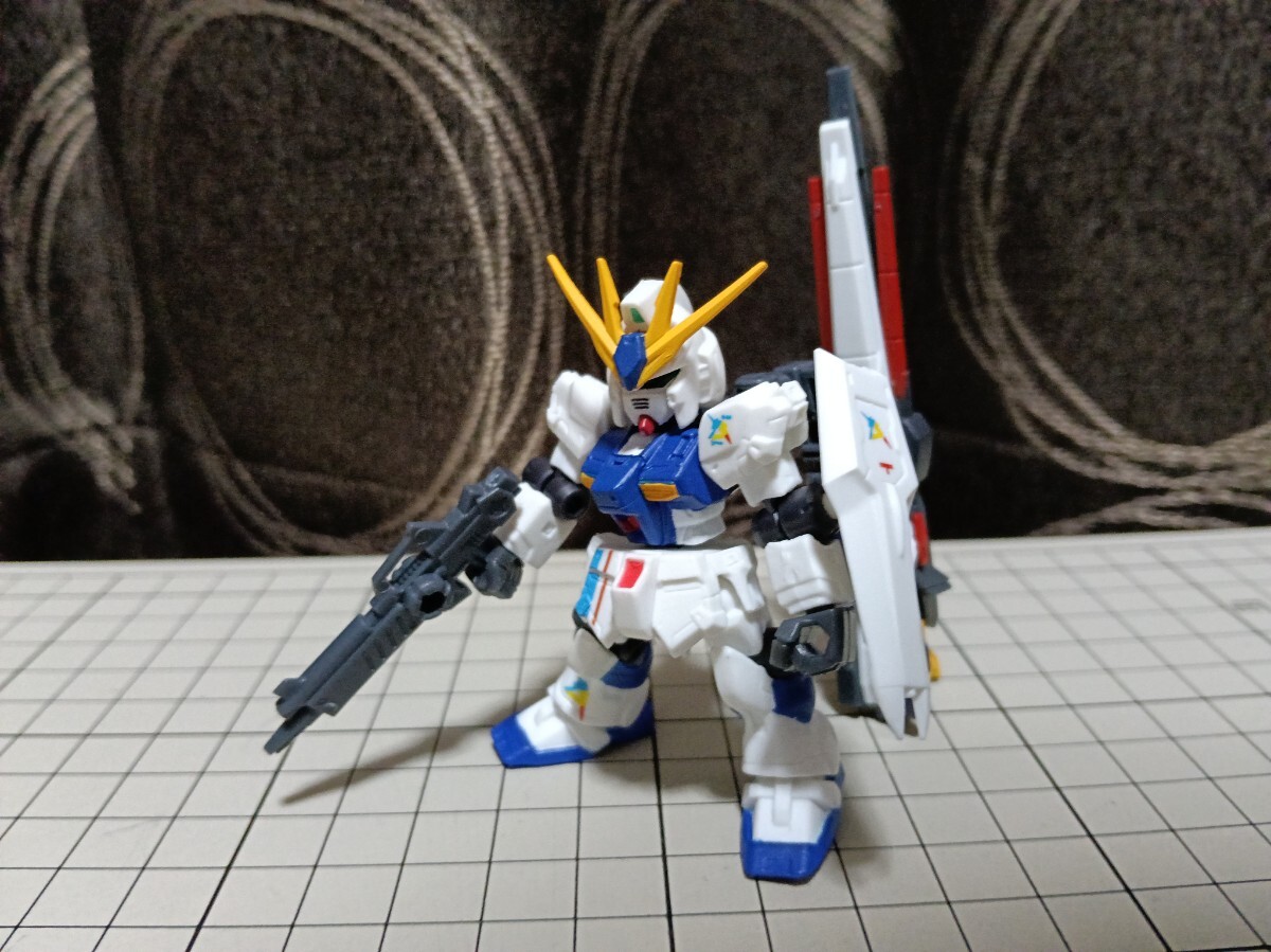 ※説明必読【ジャンク】 モビルスーツアンサンブル νガンダム+ロングレンジフィン・ファンネル