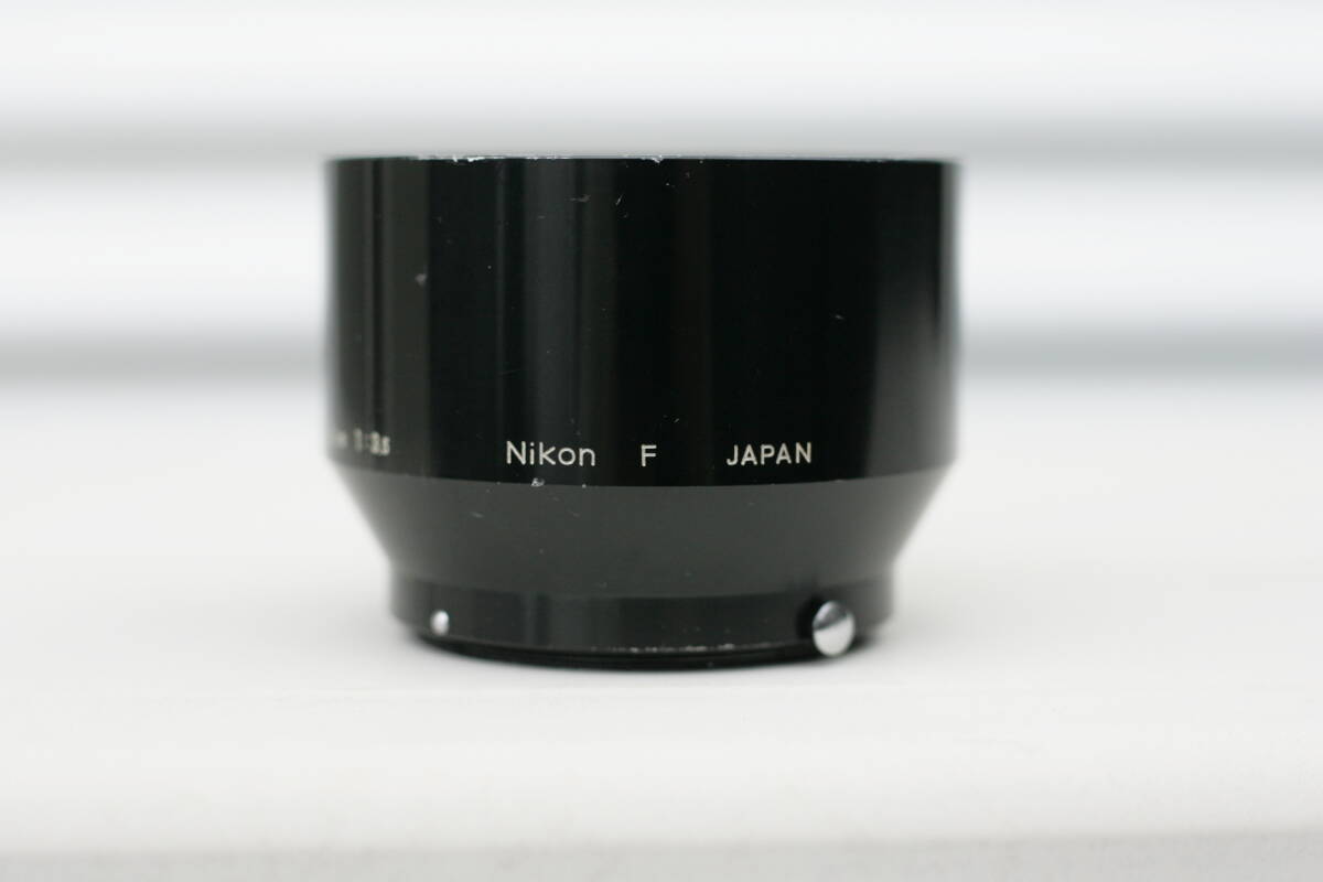 【F マーク付き】ニコン Nikon レンズフード HS-4 Nikkor Auto, New Nikkor, Ai Niikor 105mm F2.5、135mm F3.5用