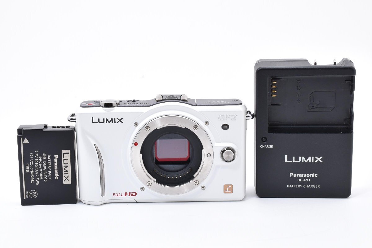 Panasonic パナソニック LUMIX DMC-GF2 ボディ ホワイト