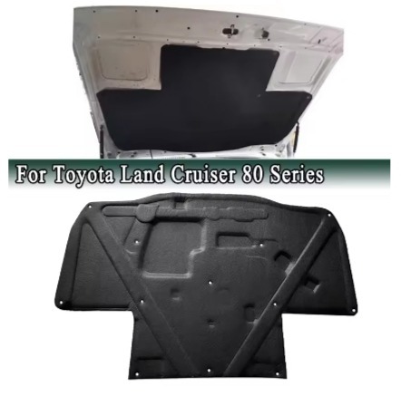 【送料無料】新品トヨタ ランドクルーザー ランクル 80系 FJ80,FZJ80,HDJ81,HZJ81 フロントフード インシュレーター ボンネット 社外品