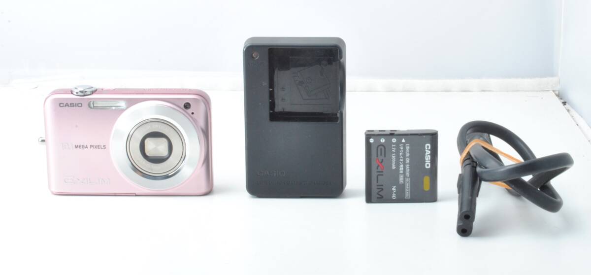 【訳アリ動作品】CASIO EXILIM EX-Z1050 コンパクトデジタルカメラ　ピンク　ジャンク扱い　＃B0401⑦
