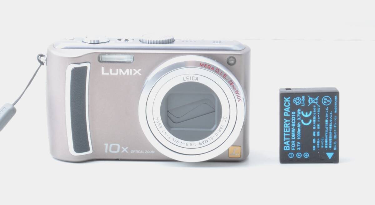 【訳アリ動作品】パナソニック　Panasonic LUMIX DMC-TZ5　コンパクトデジタルカメラ　ジャンク扱い　＃B0401①