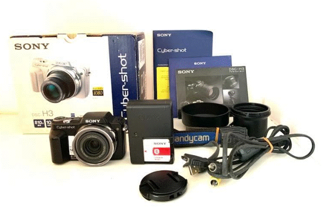 【訳アリ動作品】ソニー　SONY Cyber-shot DSC-H3 コンパクトデジタルカメラ 　ジャンク扱い #B0403165