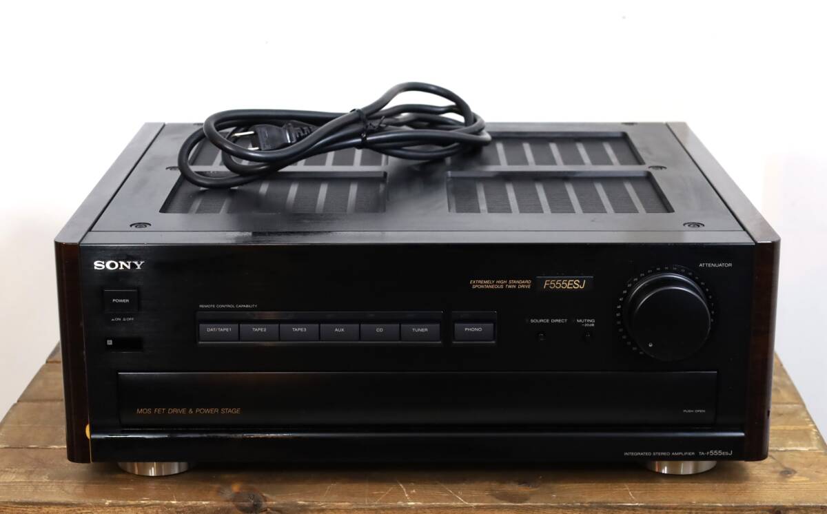 ★SONY TA-F555ESJ プリメインアンプ ソニー★30
