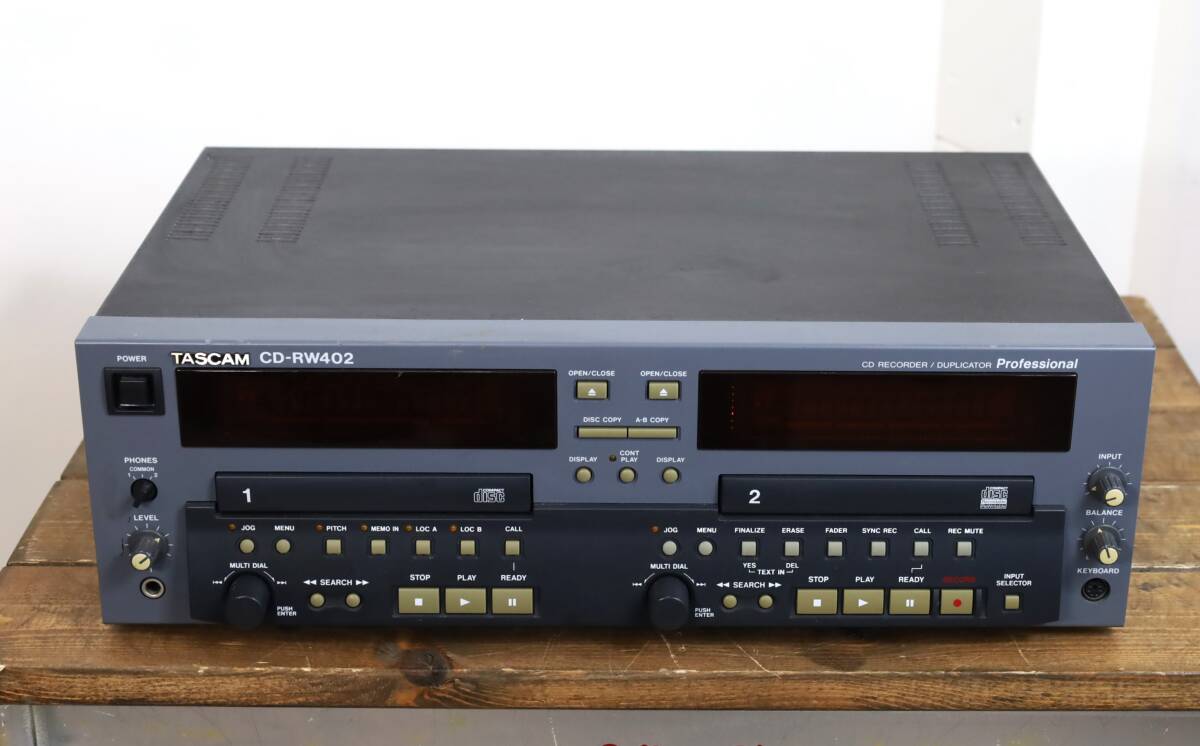 ★TASCAM CD-RW402 CDレコーダー★120