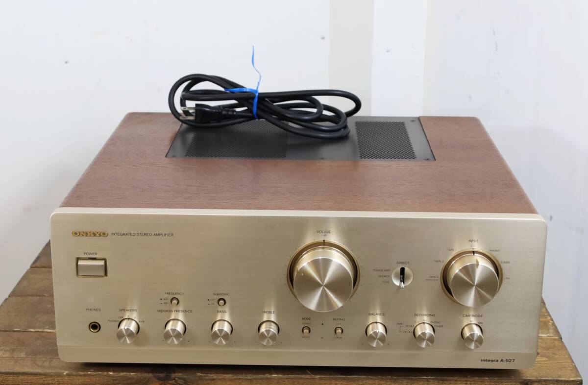 ★オンキョー ONKYO Integra A-927 プリメインアンプ★140