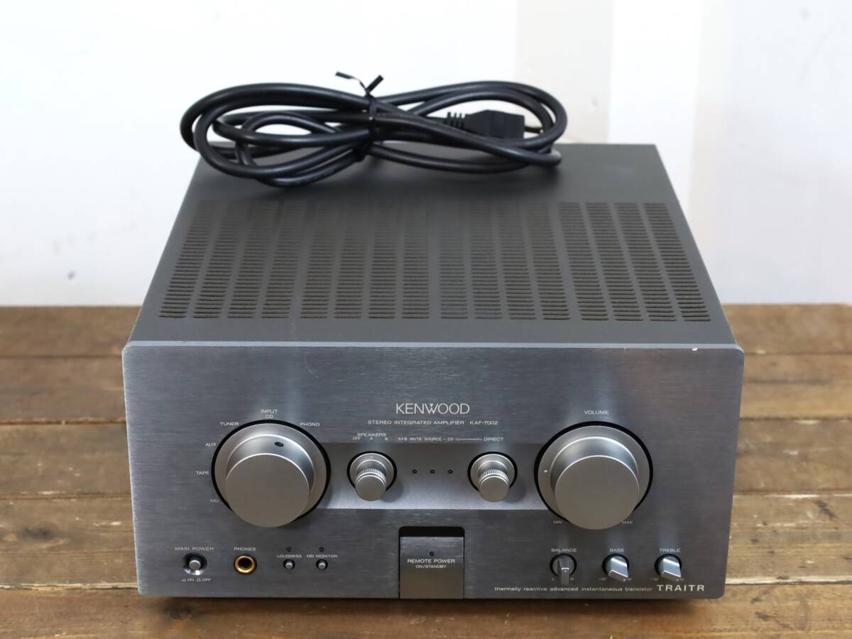 ★KENWOOD KAF-7002 プリメインアンプ★100
