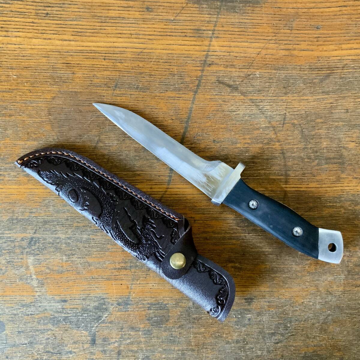 ナイフ　ケース付き【4-31】