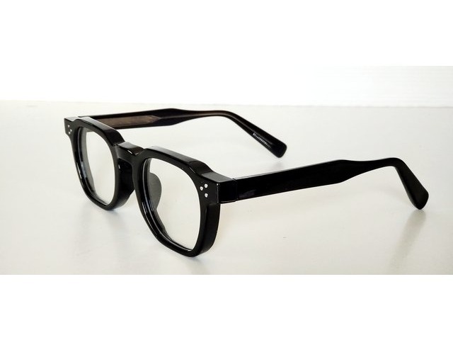 Classic Signature クラシック シグネチャー ブラックB 太フレーム 黒縁 メガネ 02