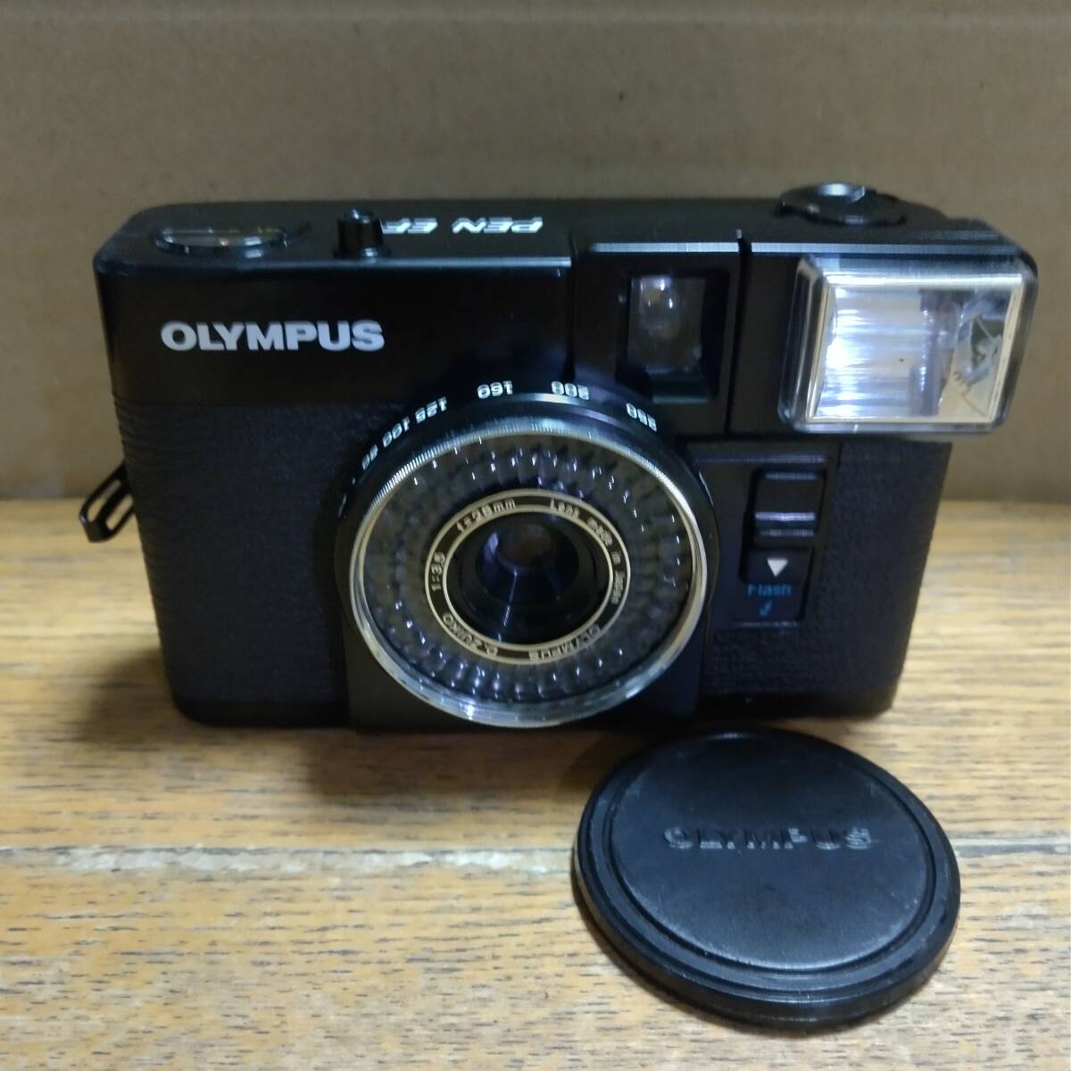 【良品中古】★オリンパス OLYMPUS PEN EF ハーフサイズ コンパクトフィルムカメラ ★完動品★