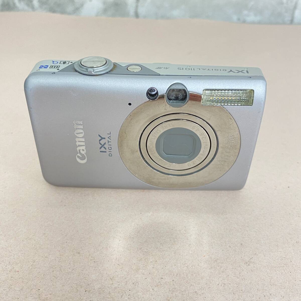 『L4』動作未確認　デジカメ　キャノン　イクシー 110 IS　6.2-18.6ｍｍ　1:2.8-4.9　Canon　IXY　 現状品