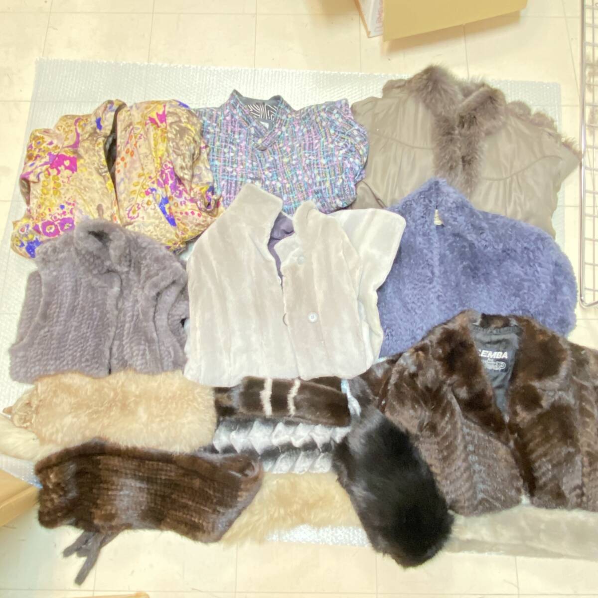 『Ｆ2』毛皮/革 ミンク フォックス カンガルー ビーバー　エンバ/DoNNA/Paula Lishman/ノーブランド/他 リアルファー コート マフラー 現状