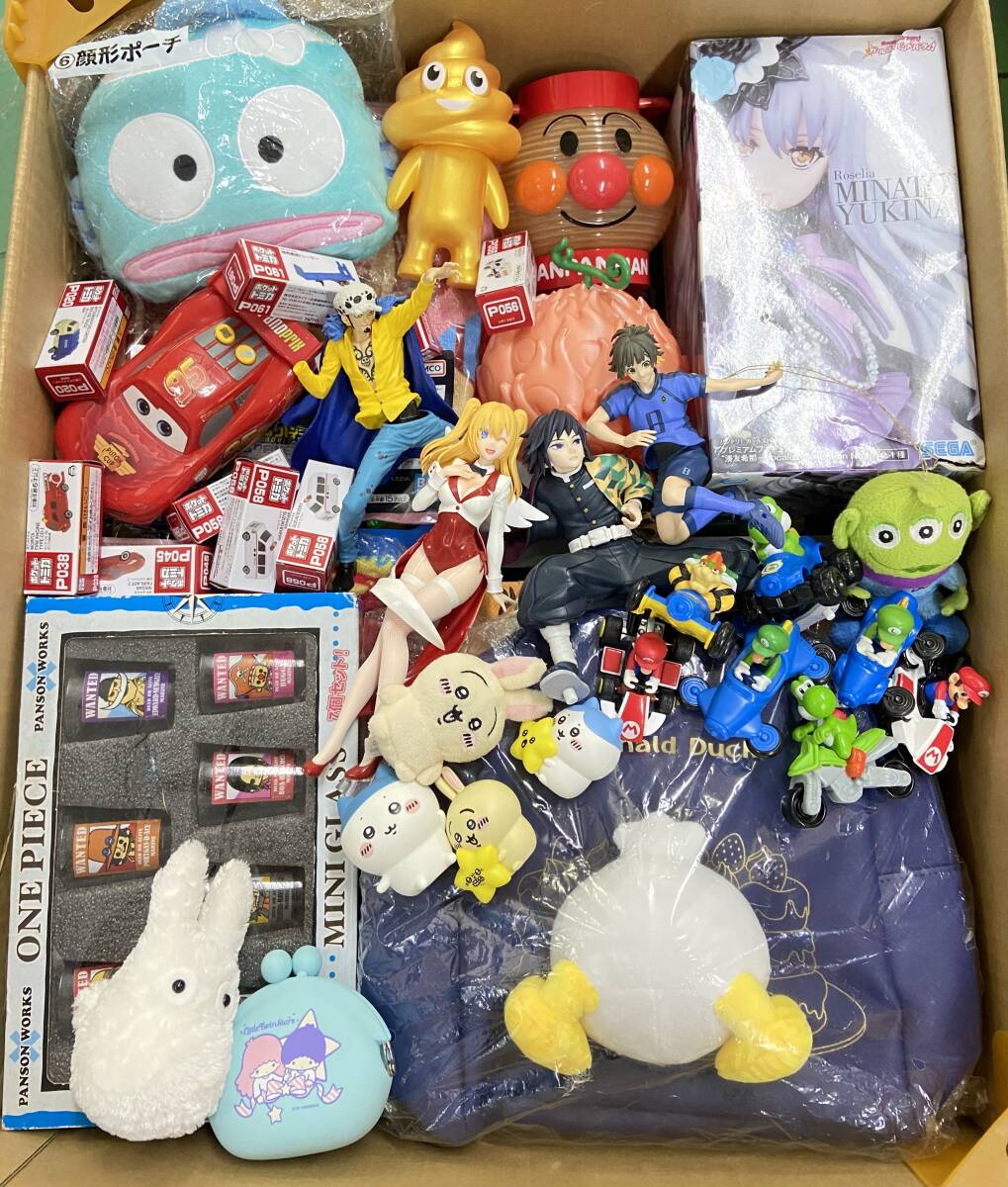 おもちゃ 160サイズ 詰め合わせ まとめ プライズ商品/一番くじ/フィギュア/ハンギョドン/アンパンマン/ちいかわ/ワンピース【y8-489/0/0】