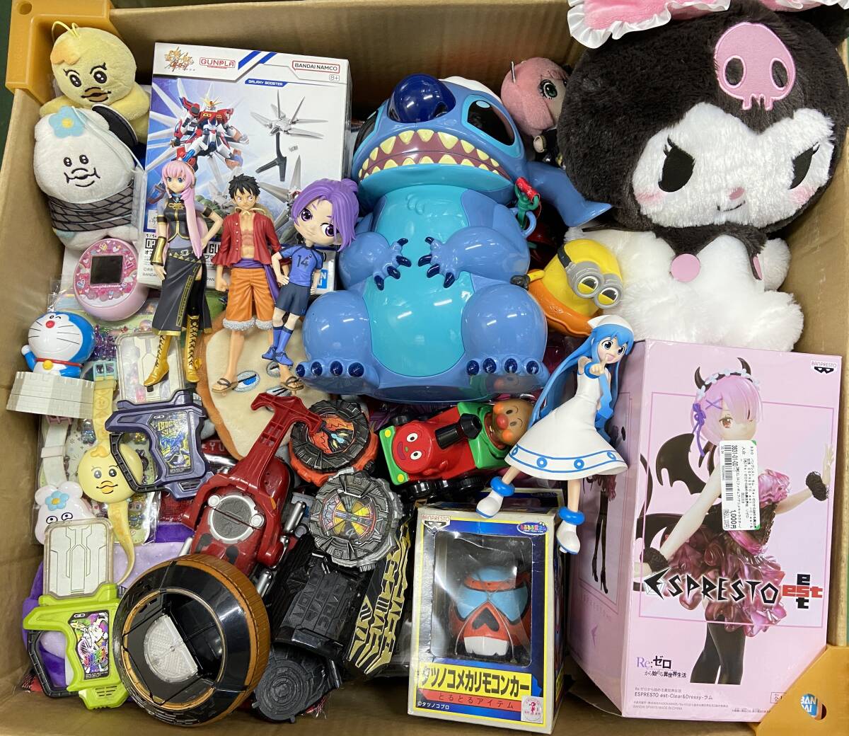 おもちゃ 約20㎏ 詰め合わせ まとめ プライズ商品/一番くじ/フィギュア/ディズニー/スティッチ/クロミ/おぱんちゅうさぎ【y8-514/0/0】