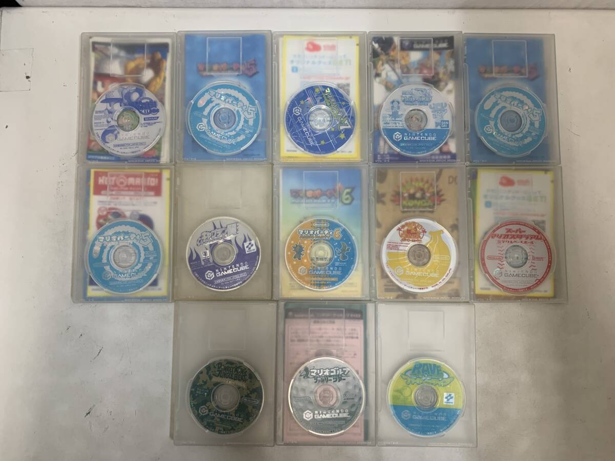 ゲームキューブ/GC ソフト 約21枚 まとめ売り 大量 GAME CUBE/マリオパーティ/ピクミン/ドカポン/パワプロ【y7-116/0/0】