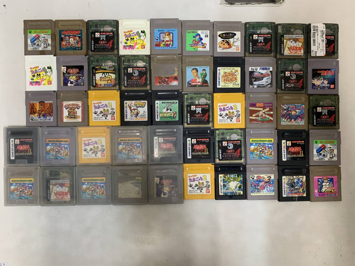 ゲームボーイ/GB ソフト 約50枚 まとめ売り 動作未確認 ジャンク 大量 ニンテンドー【y7-128/0/0】